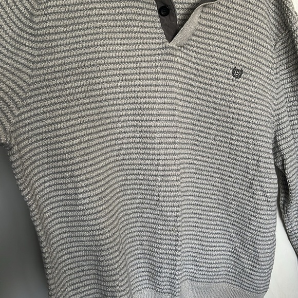 Chaps men’s quarter button sweater XXL EUC - Picture 2 of 11